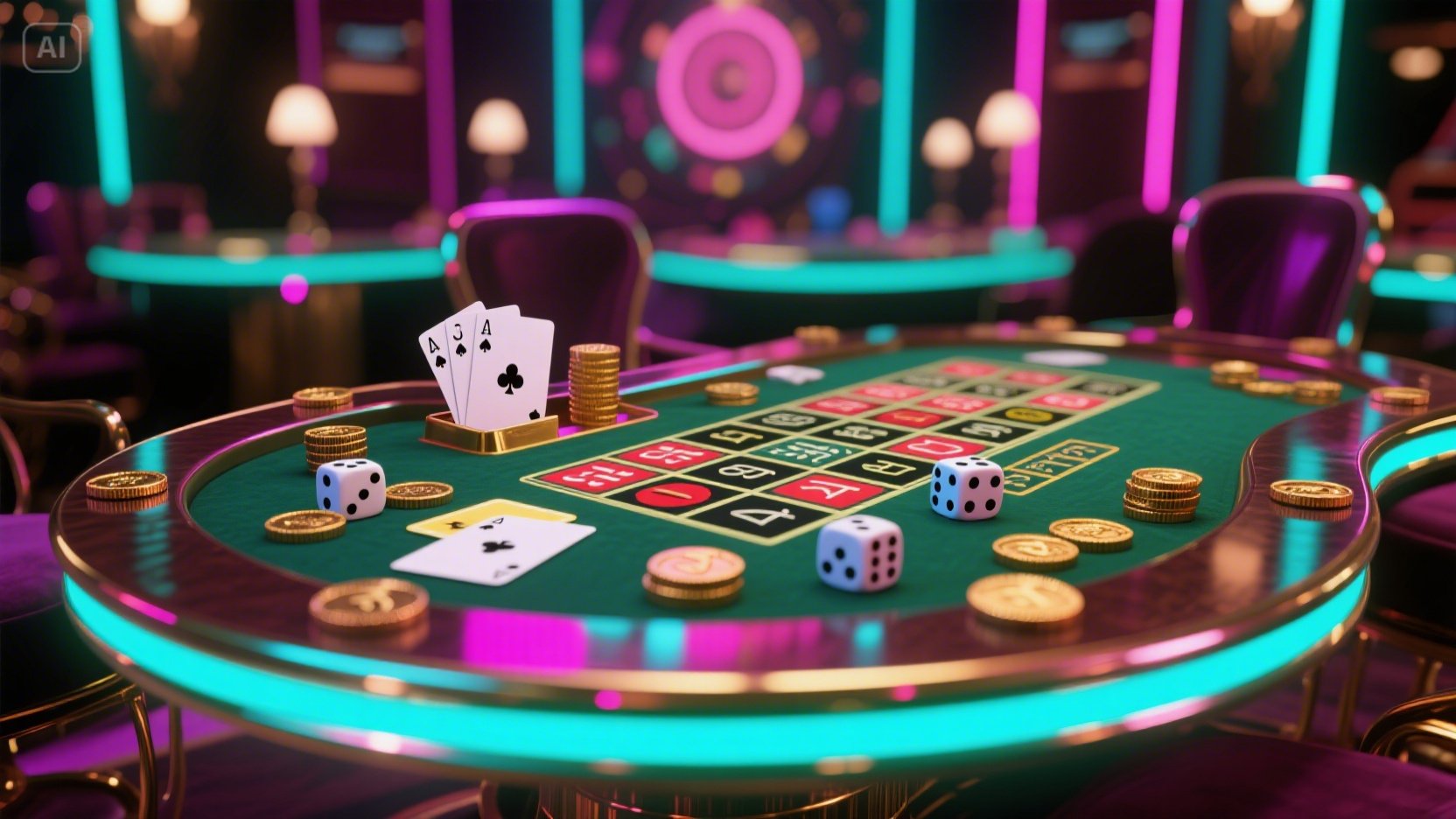 Casino Dealers Casino desktop and mobile interfaces