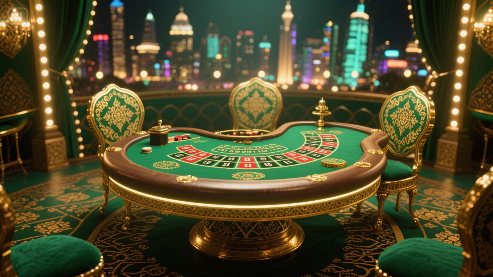 Casino Dealers Casino desktop and mobile interfaces